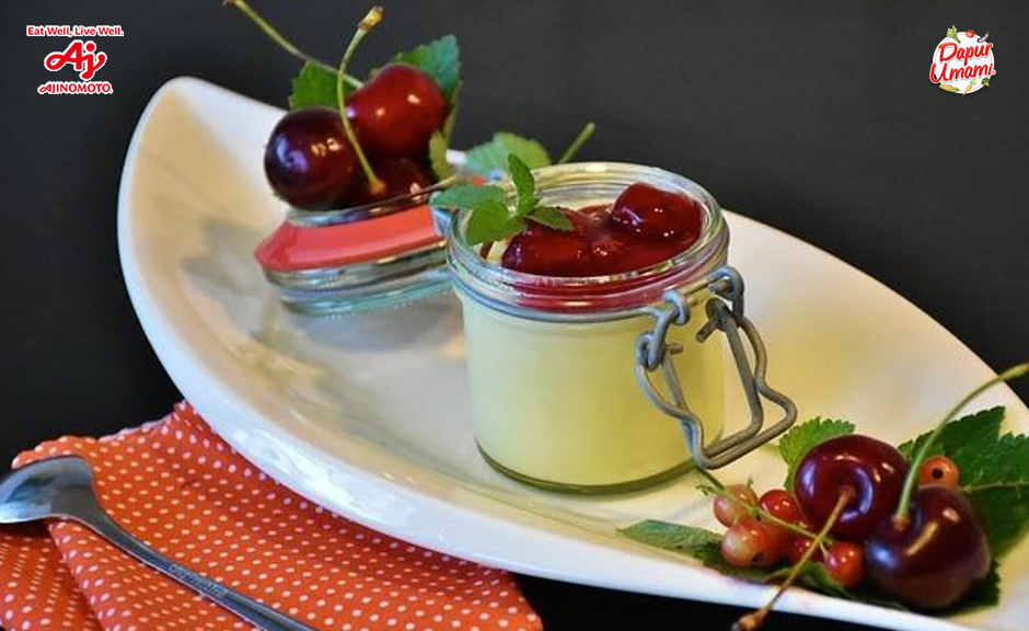 Resep Puding Lumut Cup Untuk Coffee Break Di Kantor Mama
