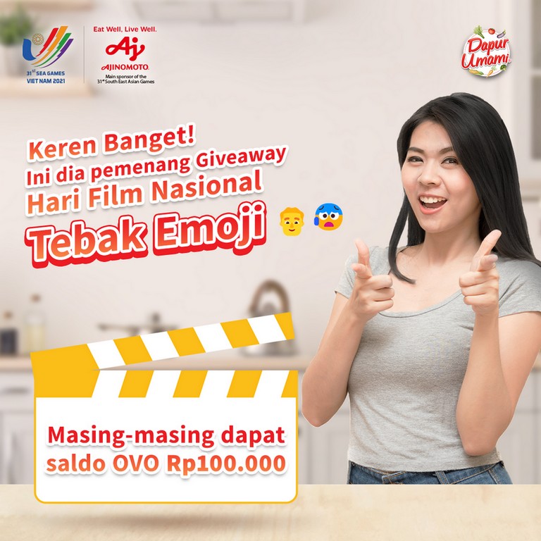 PEMENANG GIVEAWAY      HARI FILM TWITTER 
DAPUR UMAMI
