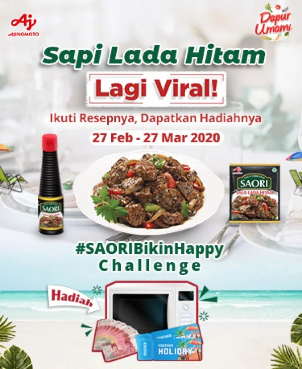 Saatnya #SAORIbikinhappy