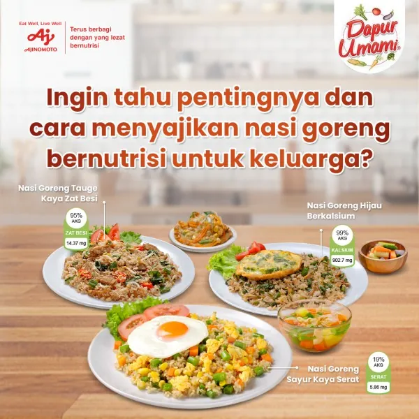Ingin Tahu Pentingnya Dan Cara Menyajikan Nasi Goreng Bernutrisi Untuk Keluarga?