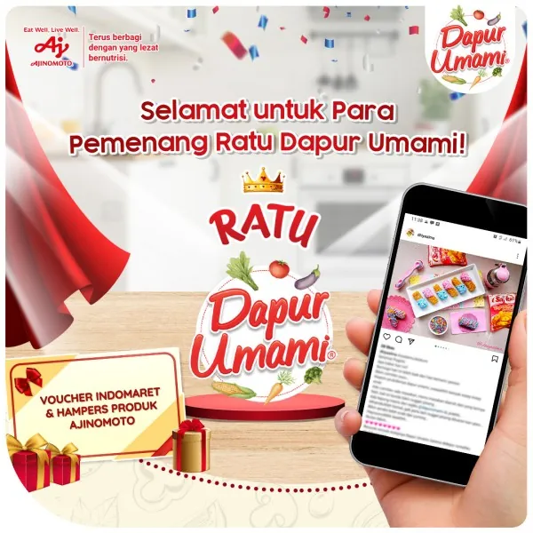 Pemenang RATU DAPUR UMAMI Desember 2020