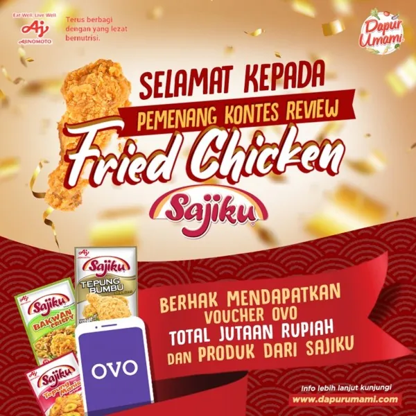 Selamat Para Pemenanang Kontes Fried Chicken Paling Ideal Yang Nggak Bisa Dibeli!