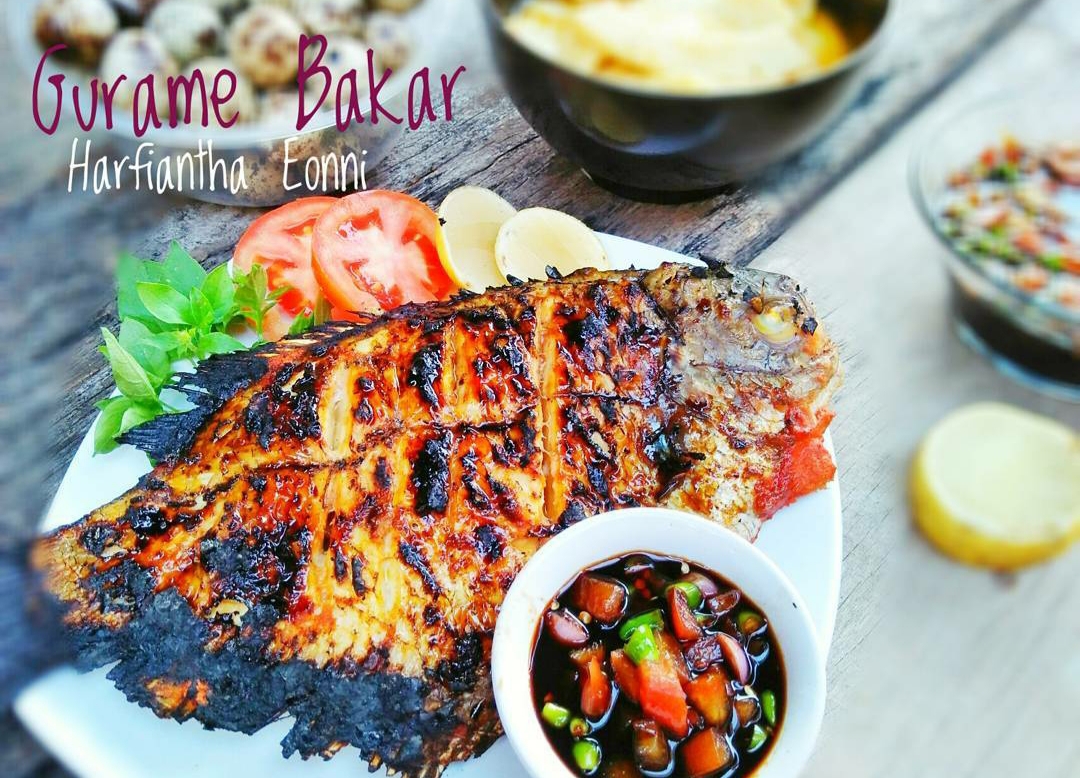 Ikan bakar bikin selera