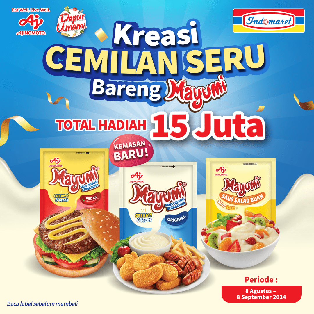 Kreasi Cemilan Seru Bareng Mayumi