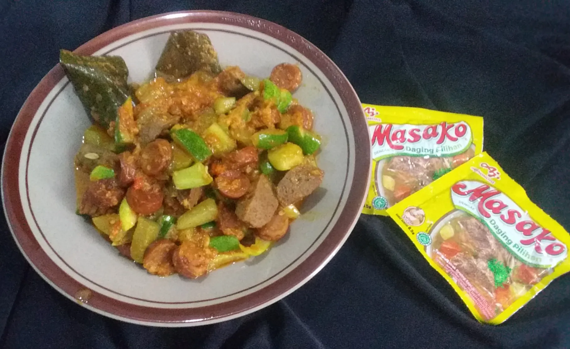 Acar timun bakso seger