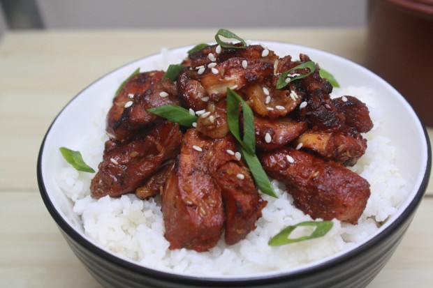 Bulgogi Chicken with Rice