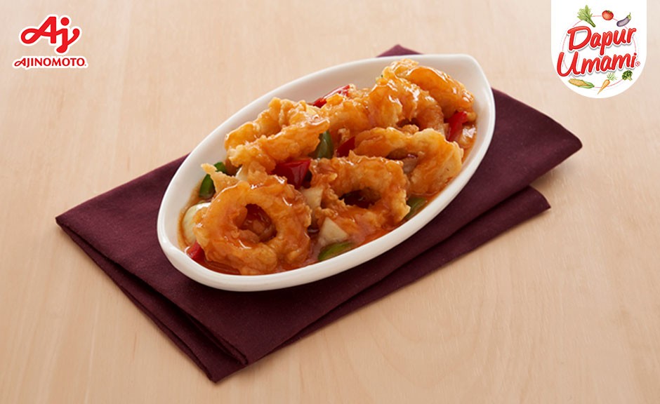 Cumi Tepung Asam Manis Ala SAORI®