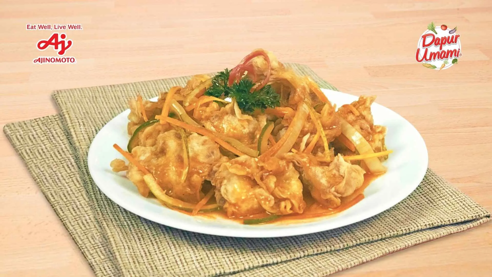 Kakap Crispy Asam Manis ala SAORI®