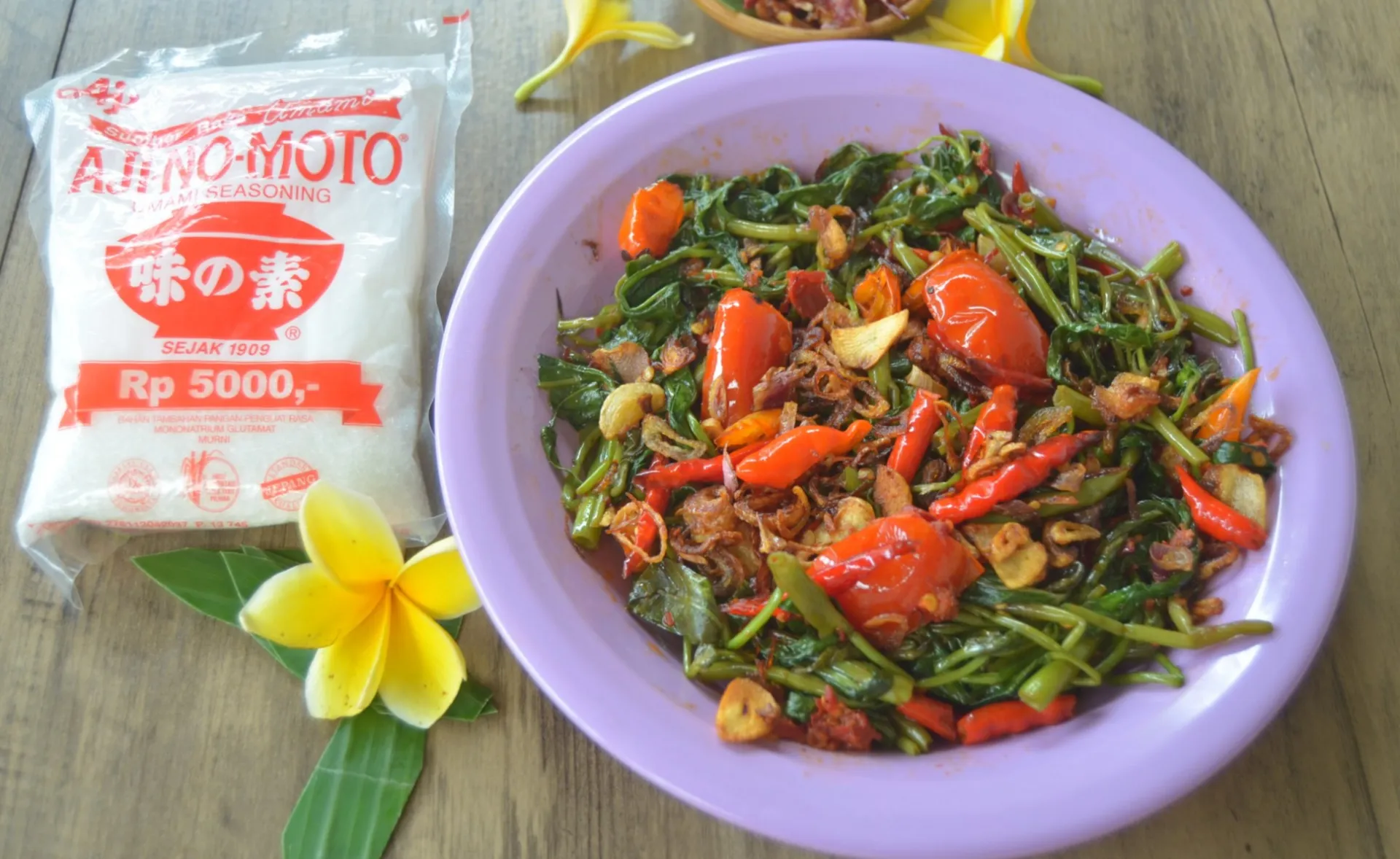 Tumis Kangkung Sambal Embe