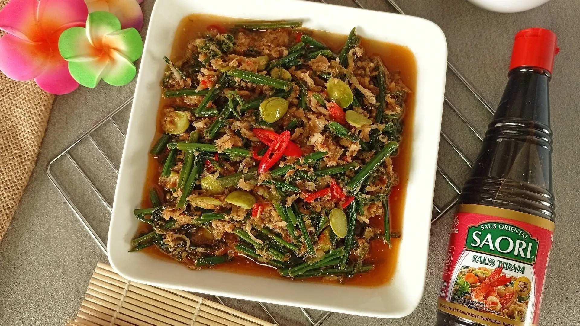 Tumis Pakis Ala Saori