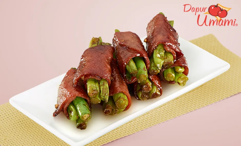1. Buncis Gulung SAORI® Saus Teriyaki