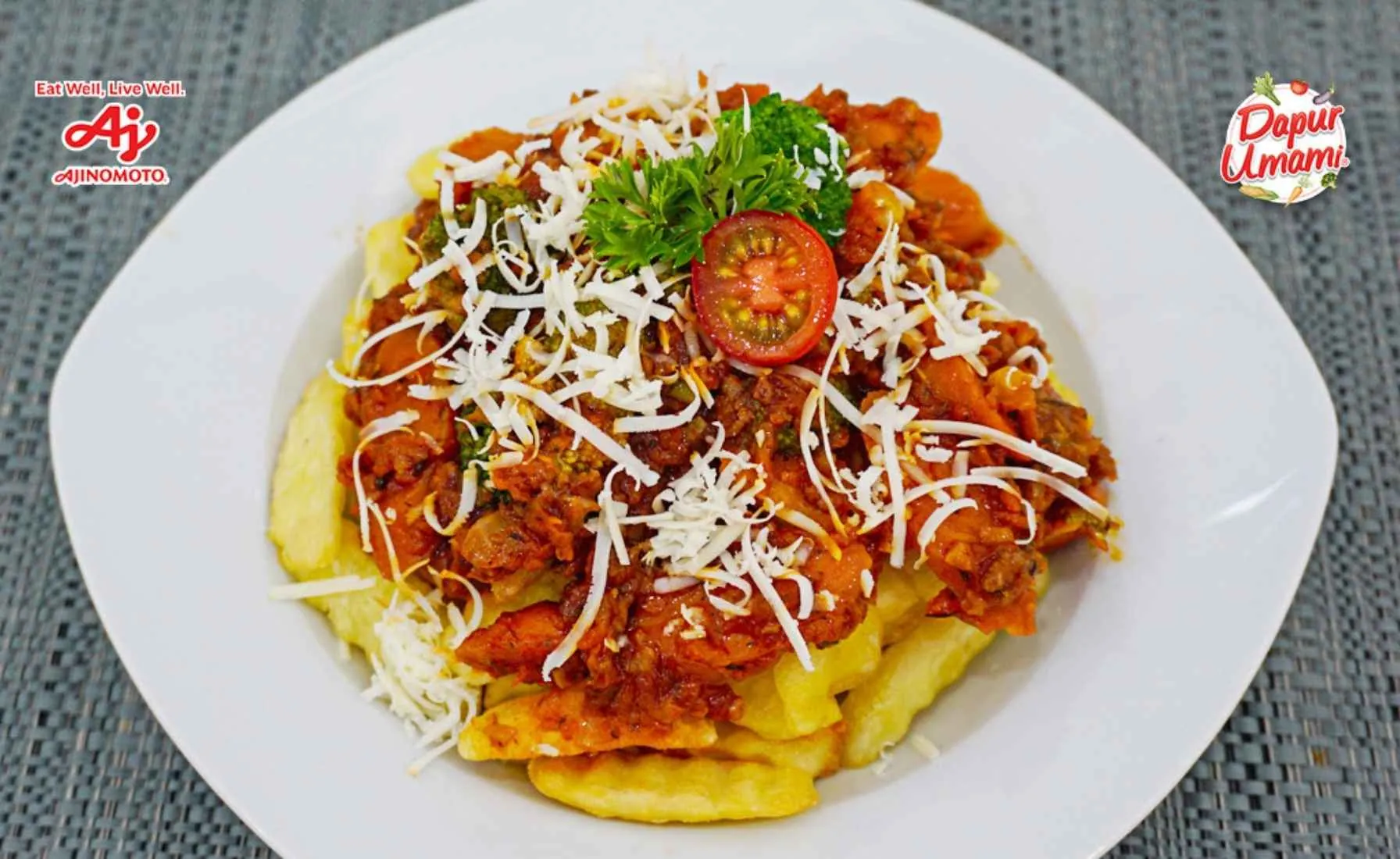 1. Kentang Goreng Bolognese ala Masako®