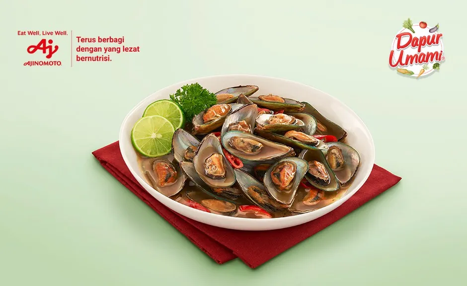 1. Kerang Hijau Saus Tiram Ala SAORI®