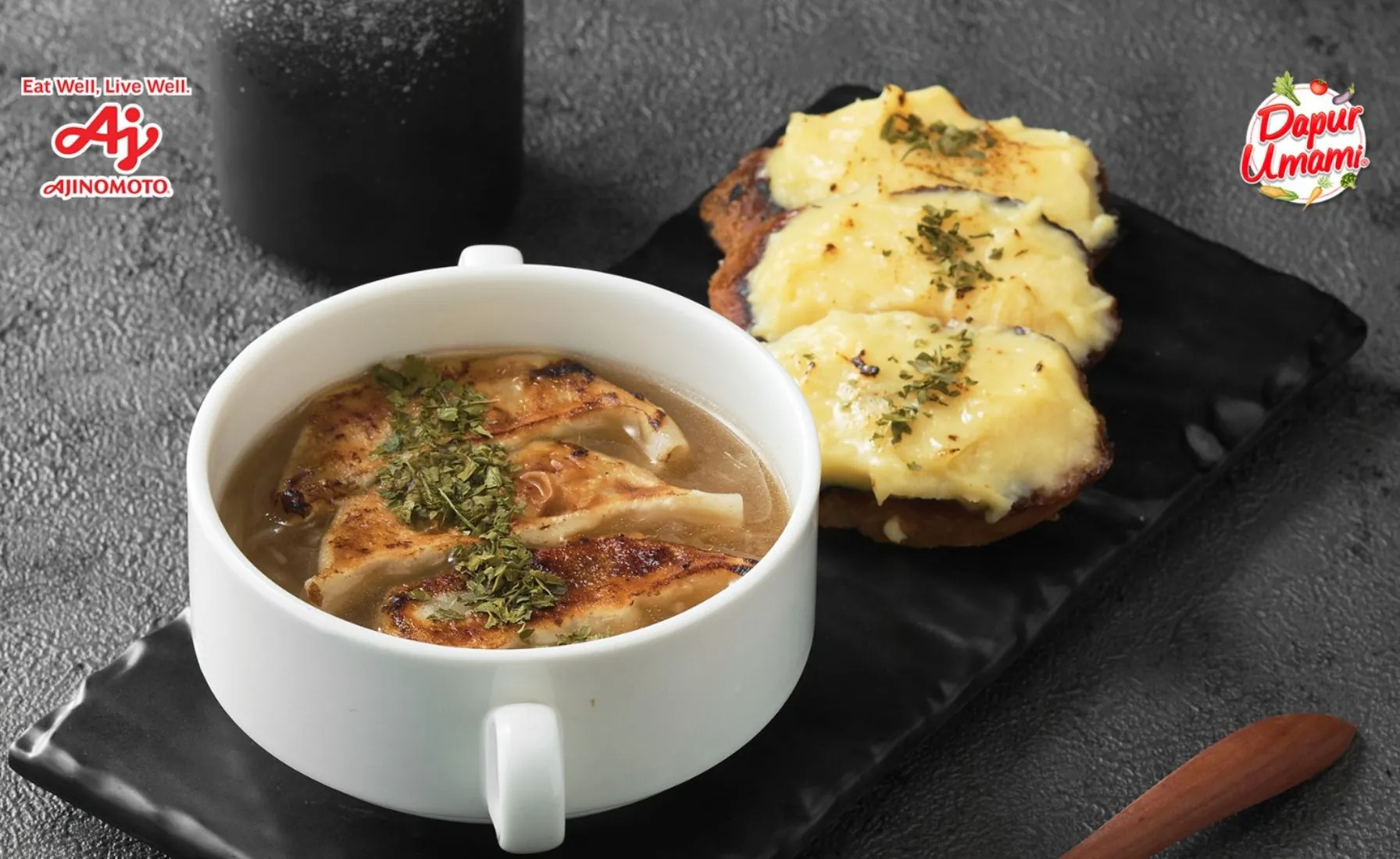 1. Onion Soup Gyoza