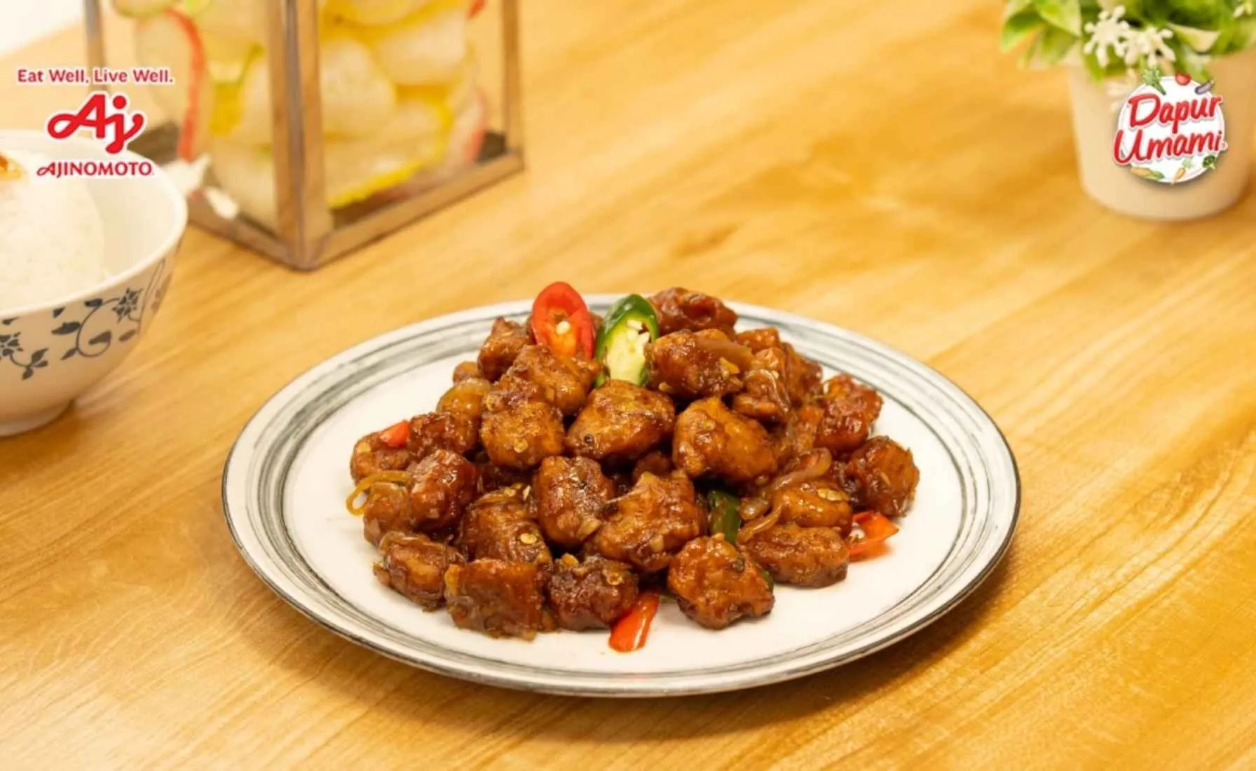 1. Tempe Krispi Lada Hitam