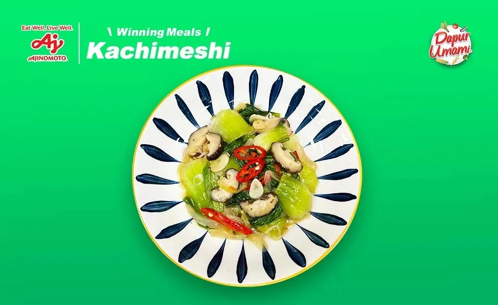 2-b Tumis Pakcoy Jamur Shitake ala SAORI®