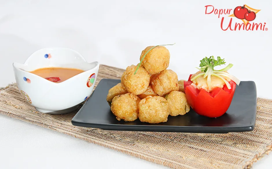 3. SoHu Goreng Tomat Isi Saus Bumbu Bali Masako®