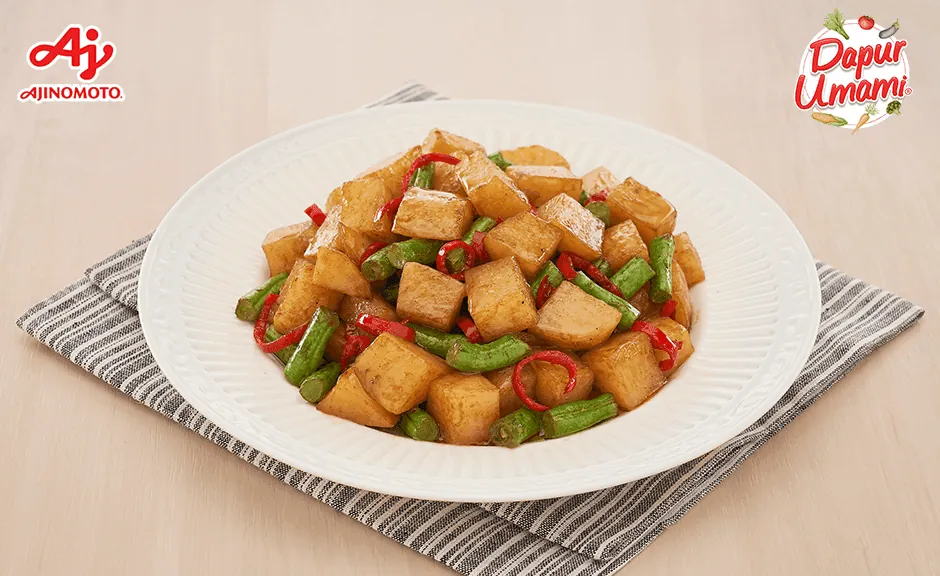3. Tumis Kentang Saus Mentega Ala SAORI®