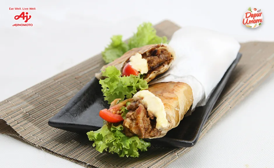4. Tortilla Rendang Ayam Kentang Pedas Sajiku®