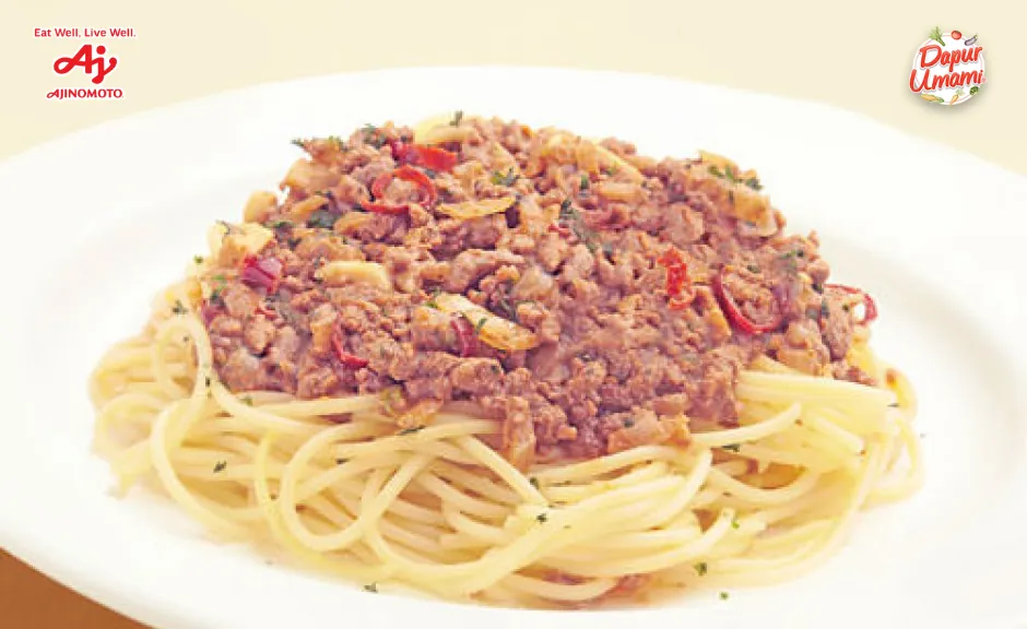 5. Spaghetti Bumbu Rendang Sajiku®