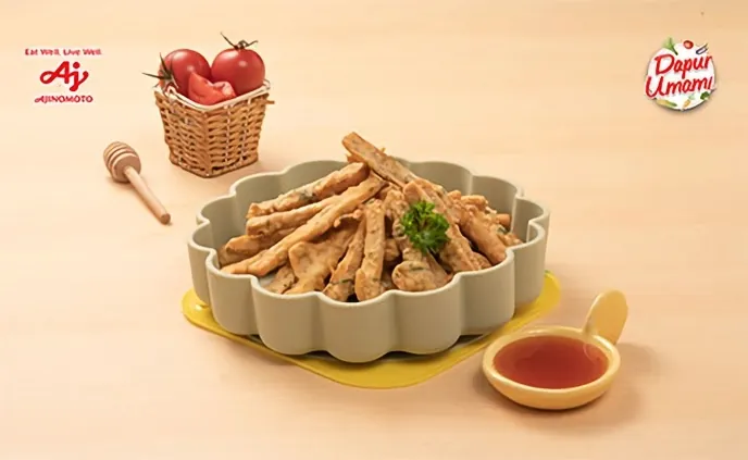 7 Stik Tempe Crispy Saus Madu ala Sajiku®