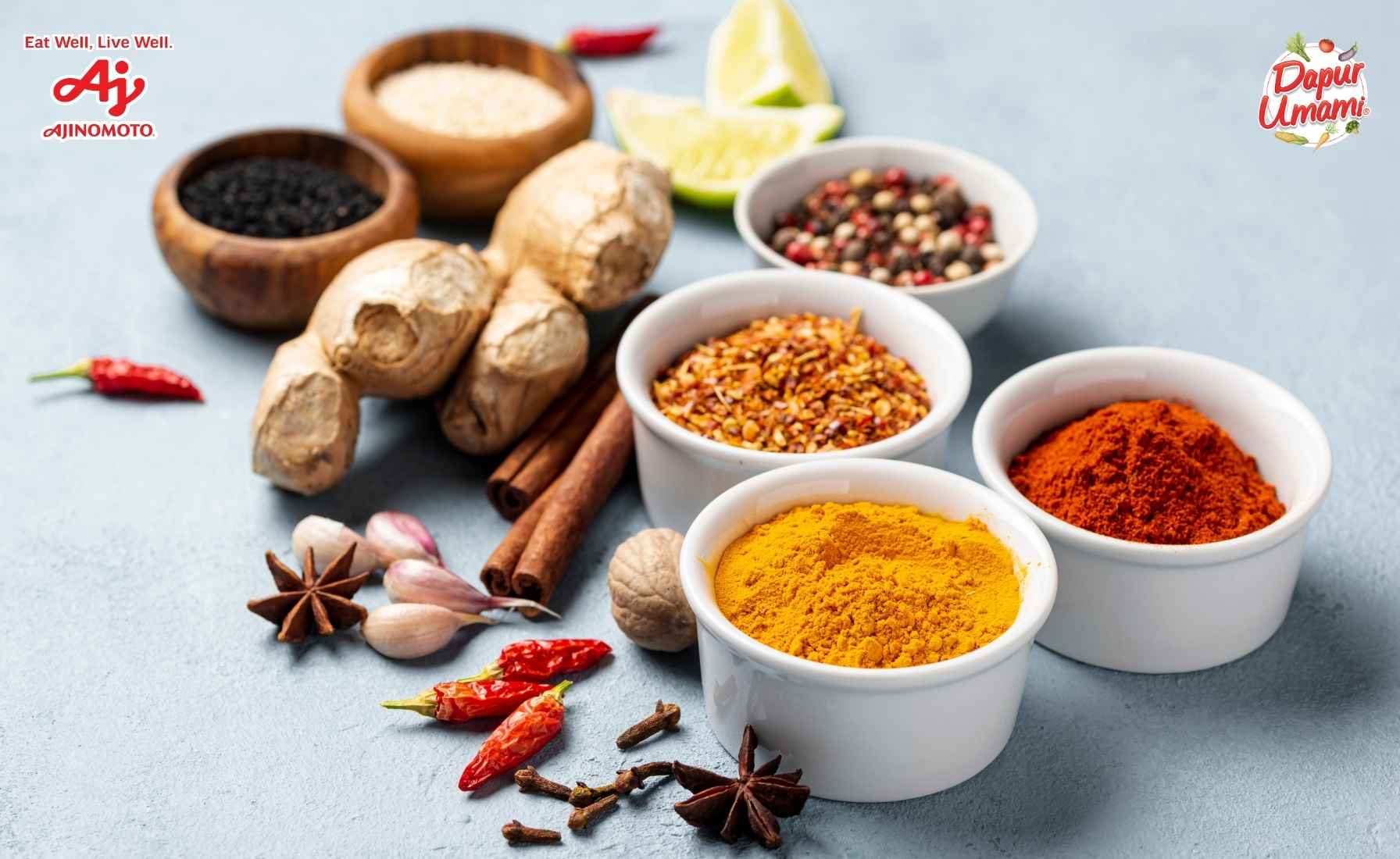 Bumbu Dapur Kering yang Harus Ada di Dapurmu, Bikin Masak Jadi Mudah!