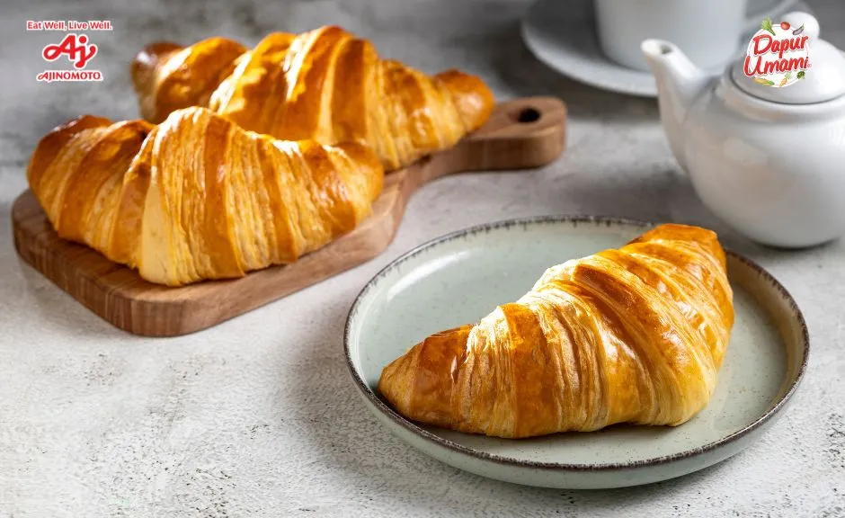 Begini Cara Bikin Croissant yang Flaky