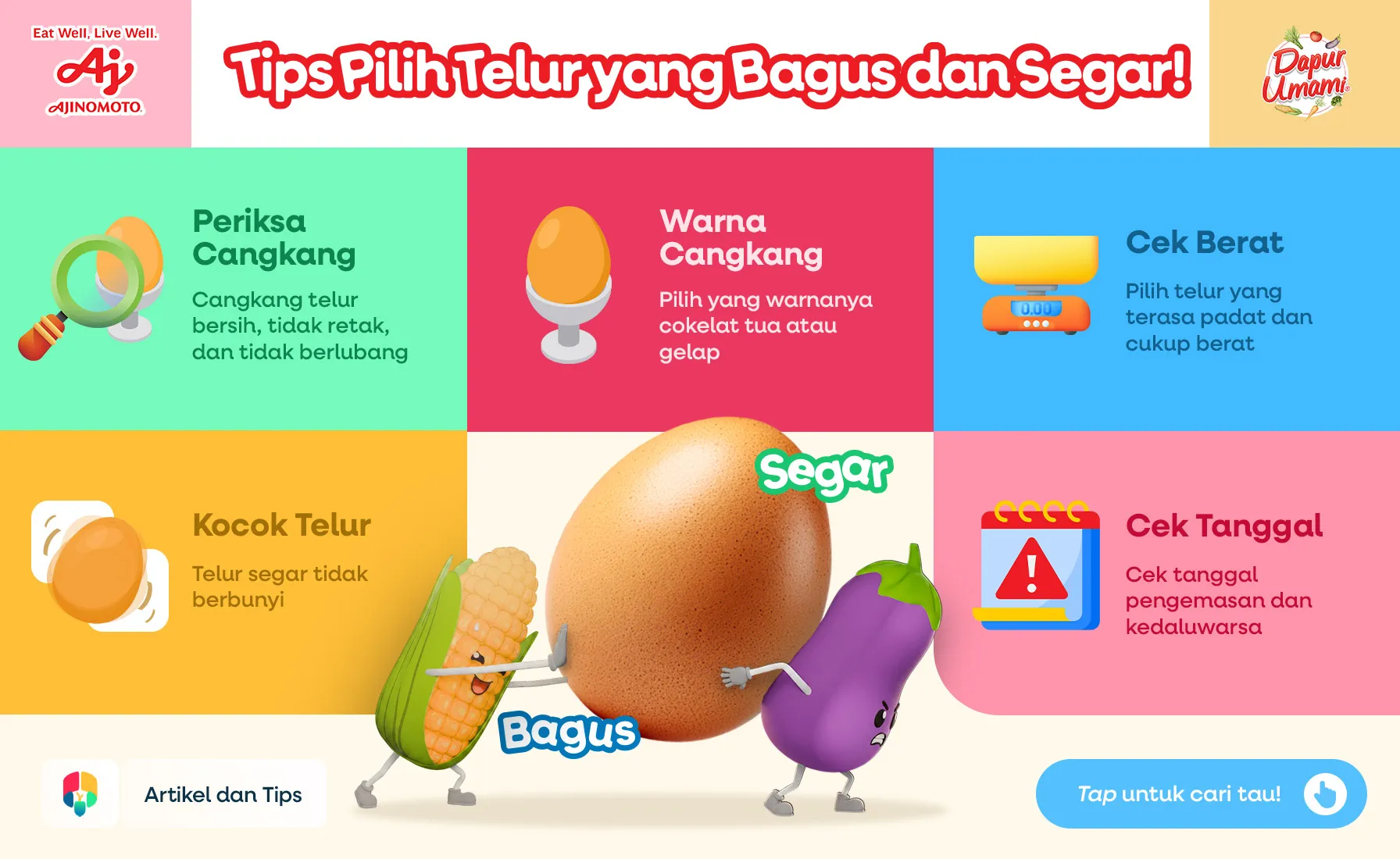 Jangan Asal! Simak Cara Memilih Telur yang Bagus dan Segar