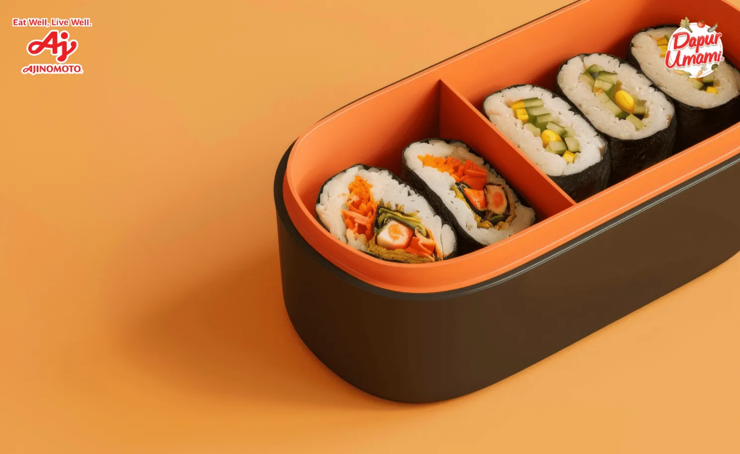 Gimbap dan Sushi Roll Ala Dapur Umami Untuk Bekal di Perjalanan