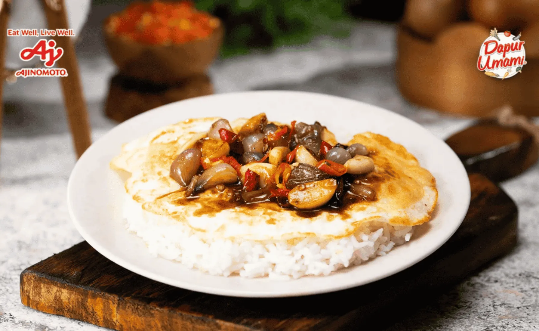 Telur Krispi Saus Bawang ala Chef Nadya