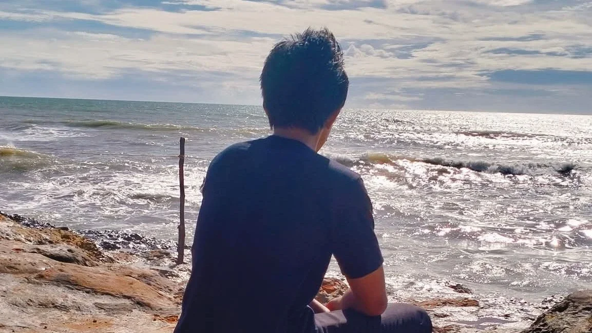 Ada ketenangan saat mengunjugi pantai