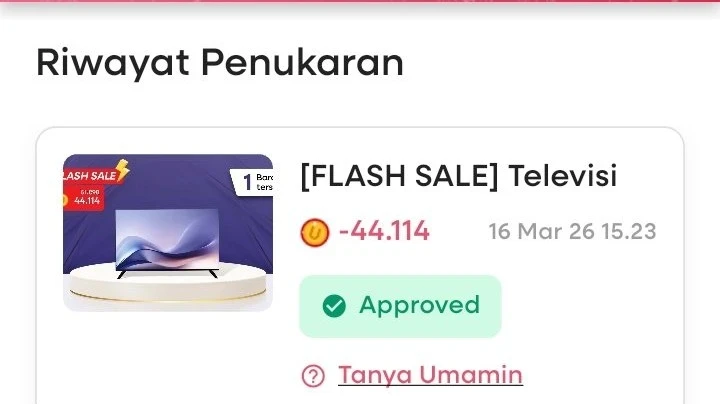 Alhamdulillah, akhirnya bisa TUC kembali, rezeki bulan ramadhan