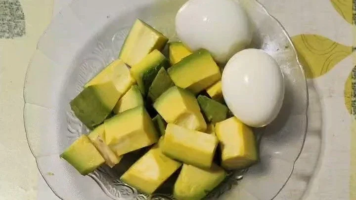 alpukat dan telur rebus #JagaJantungVersiku