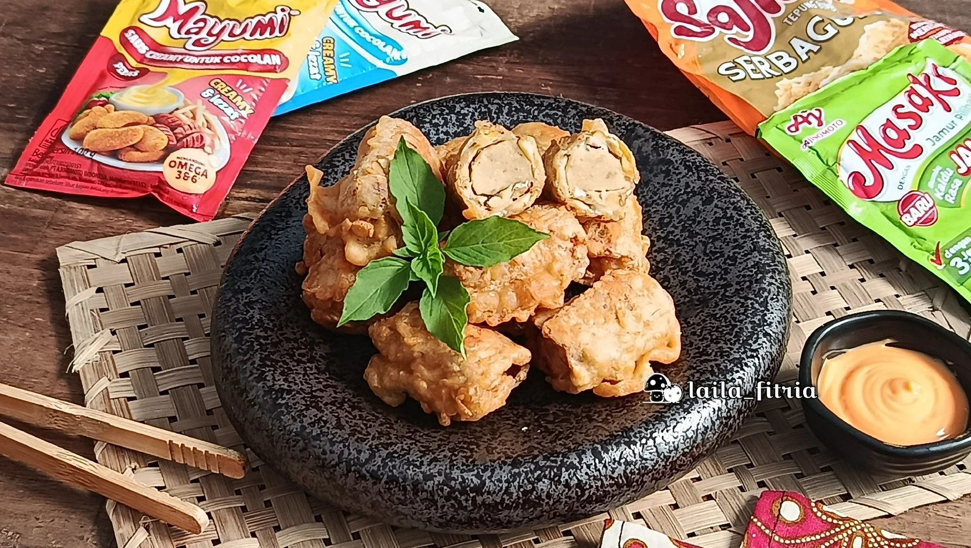 Ayam Gulung Tempe Goreng Tepung #CocolPakaiMayumi #MAYUMIxIDM2026