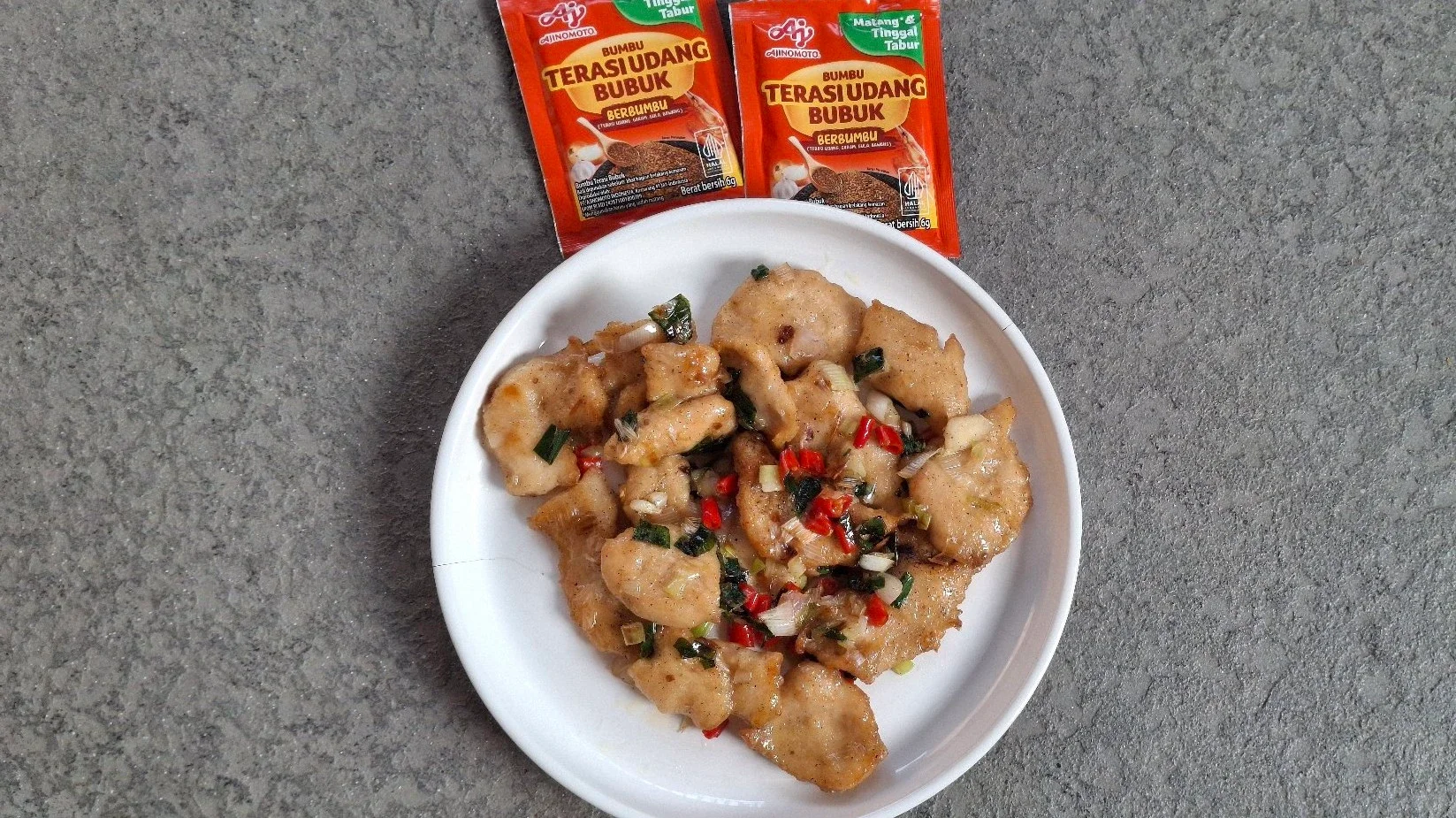 Ayam Terasi Cabe Garam #MealPlanUmamichi