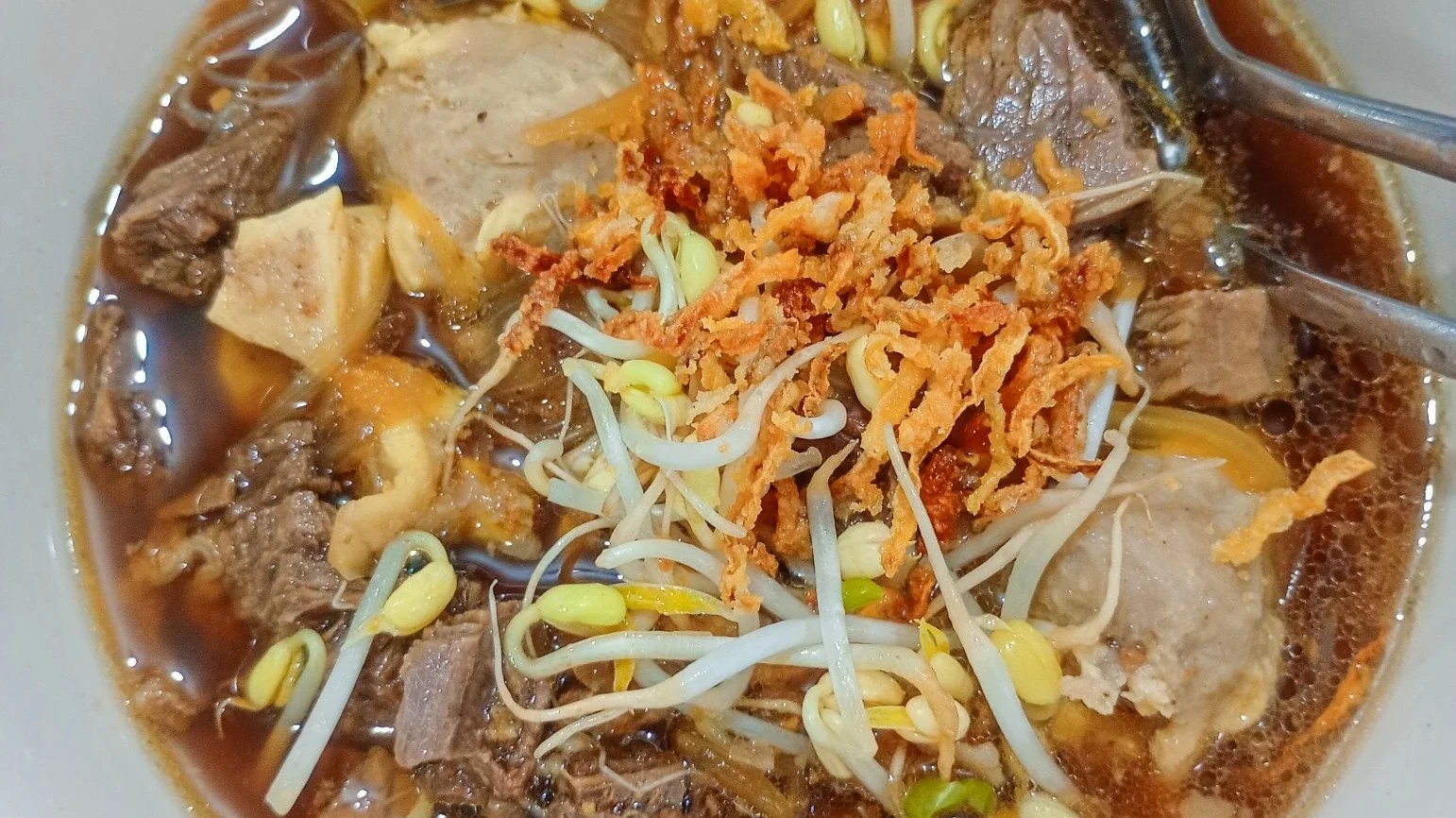 Bakso Daging Cincang Kuah Lada Hitam
