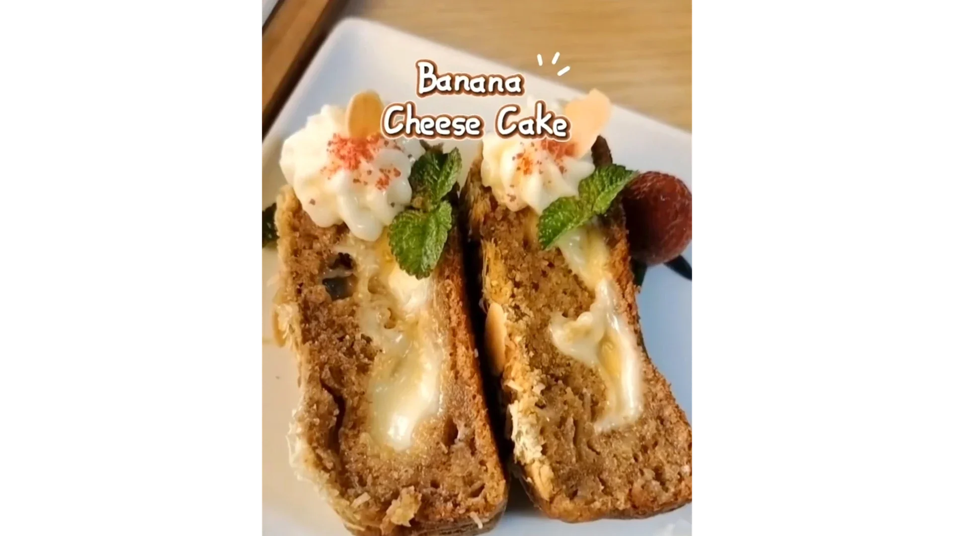 Banana Cheese Cake