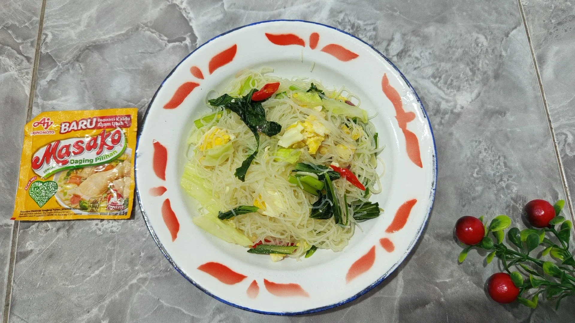 bihun goreng putih
