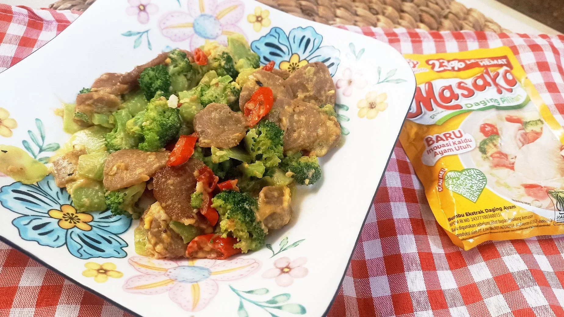 Brokoli Saus Telur Asin Untuk Makan Siang #MealPlanUmamichi