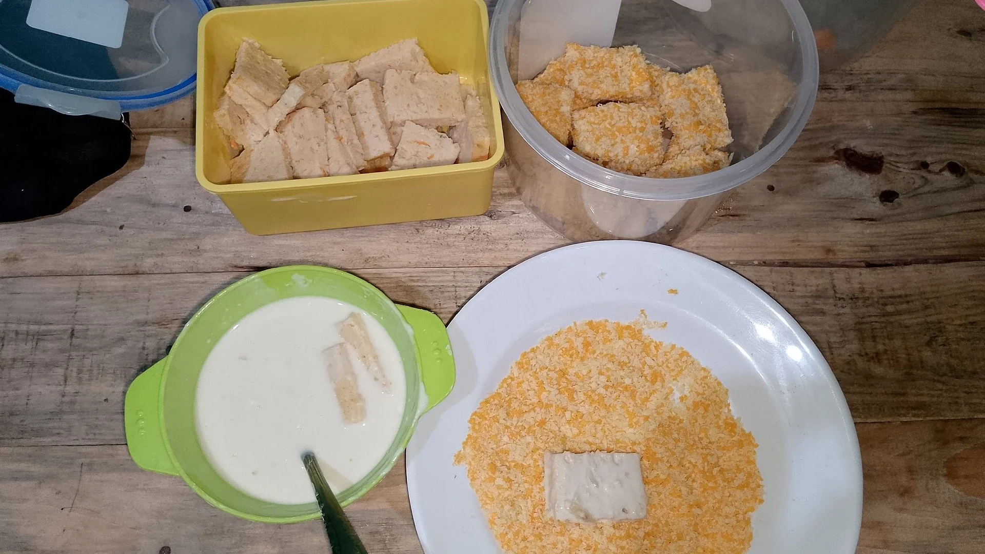 buat stok nugget homemade untuk anak-anak #KegiatanFavorit