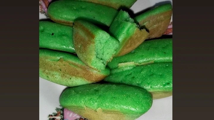 buat takjil *Pukis Pandan*