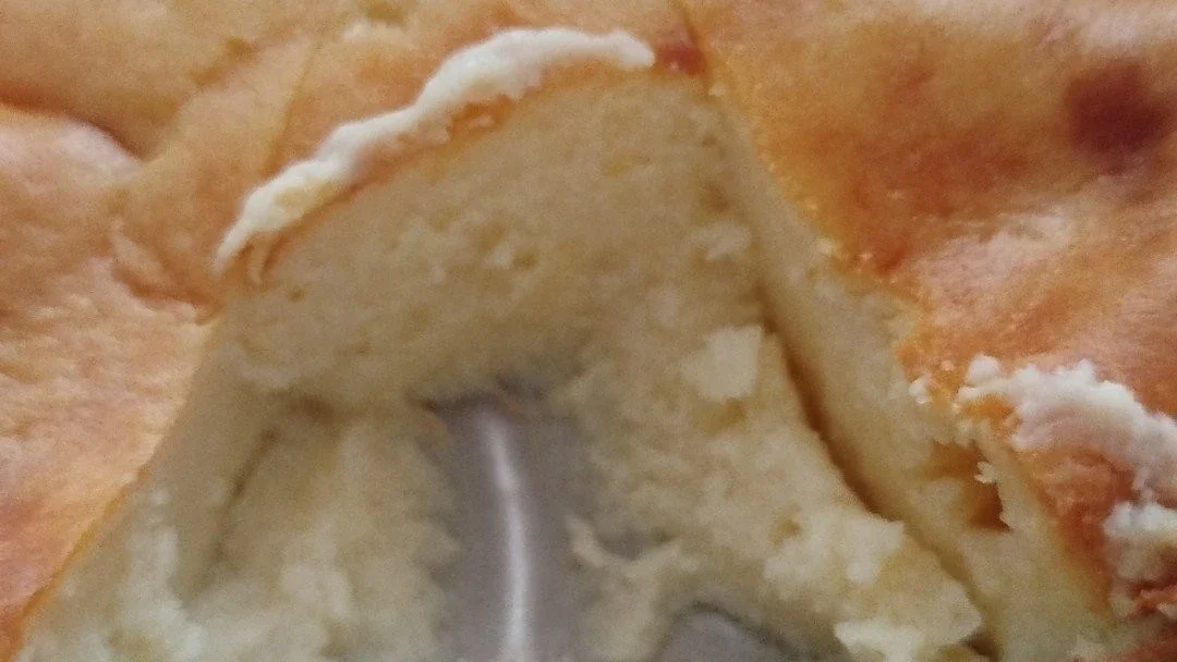 Burnt Cheese Cake Homemade Airfryer