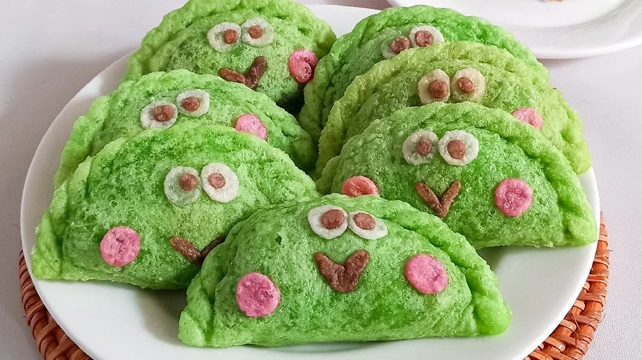 Cireng Keroppi isi ayam kari