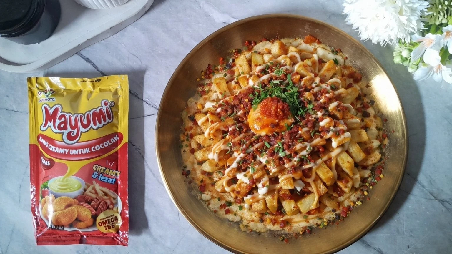 #CocolPakaiMayumi - Loaded Fries Spicy ala MAYUMI
