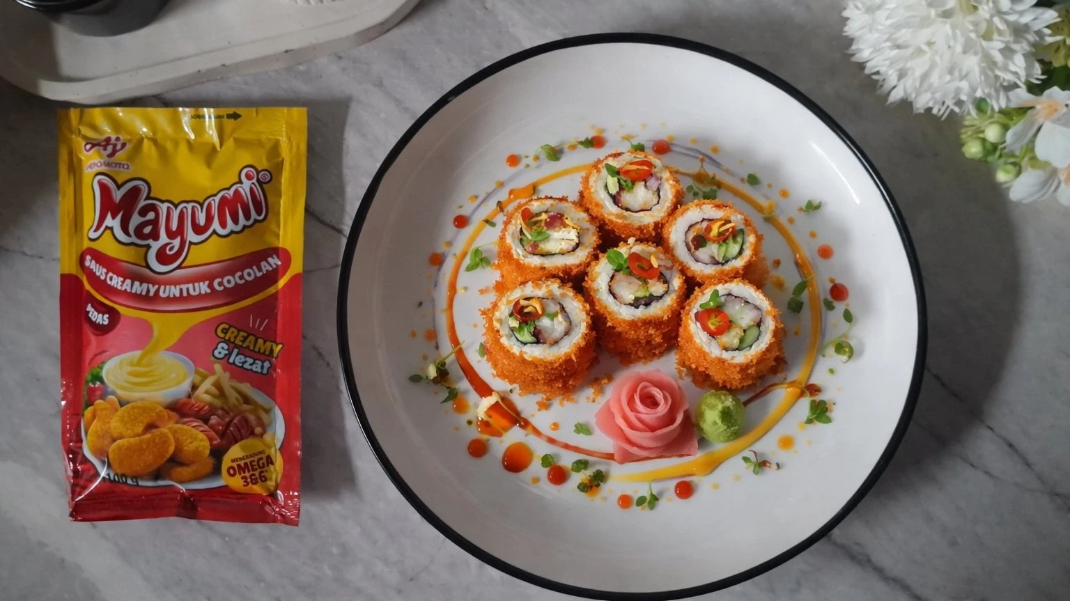 #CocolPakaiMayumi - Sushi Spicy Roll ala MAYUMI