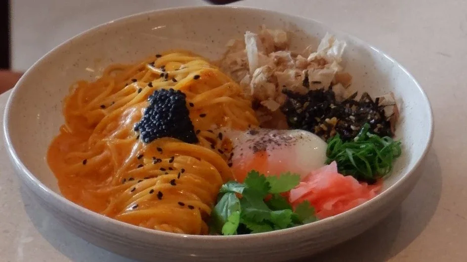 Creamy Spaghetti Gochujang