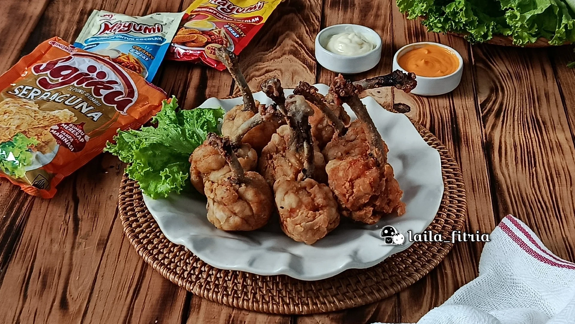 Crispy Chicken Drumsticks 2 Bahan #CocolPakaiMayumi #MAYUMIxIDM2026