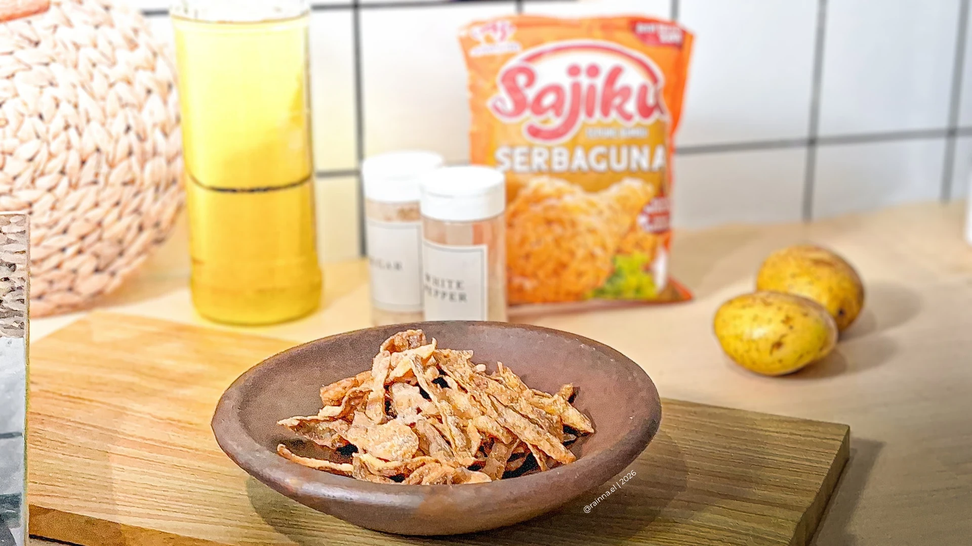 Day 7 Crunchy Delight: Kripik Kulit Kentang Super Sat-set