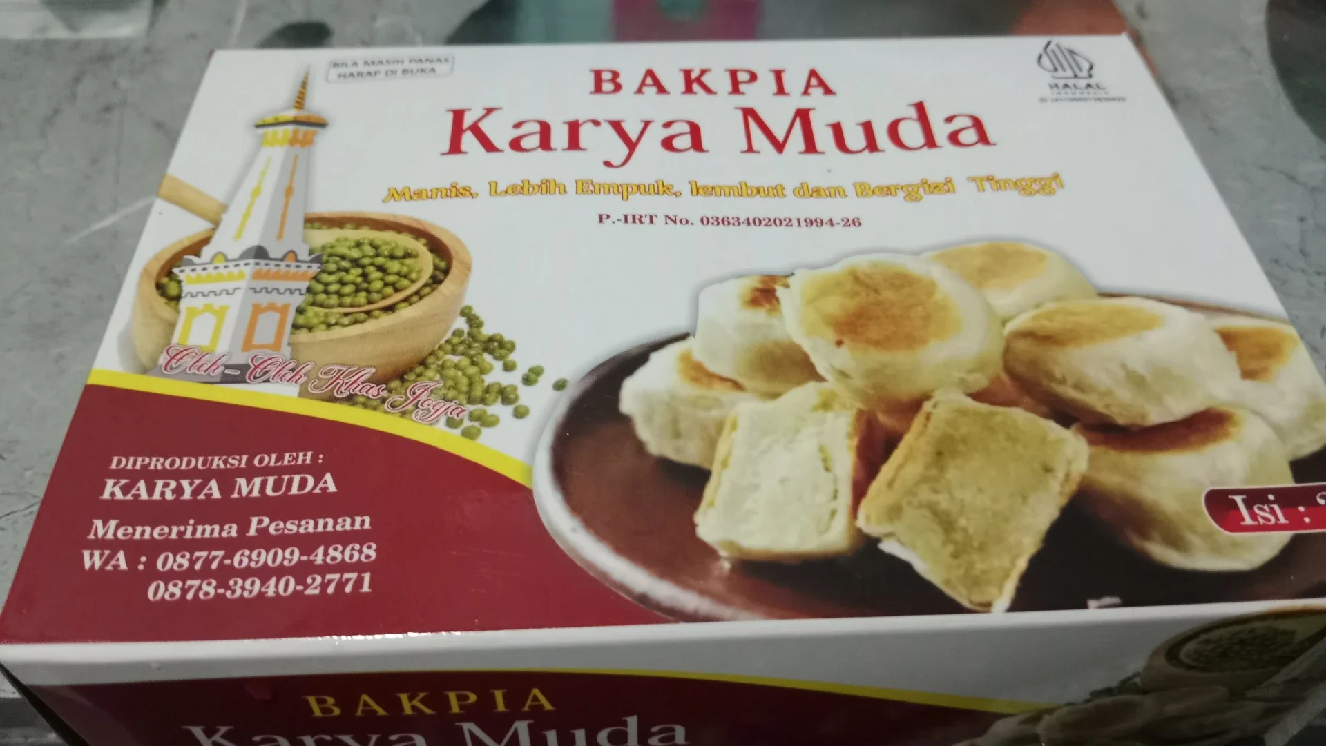 dibawain bakpia dari bantul