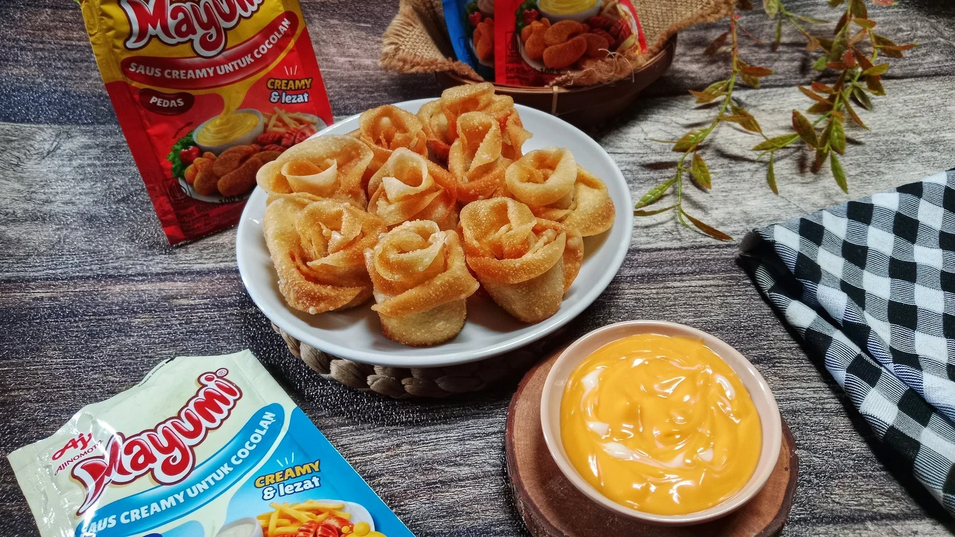 Flower Dimsum Goreng #CocolPakaiMayumi